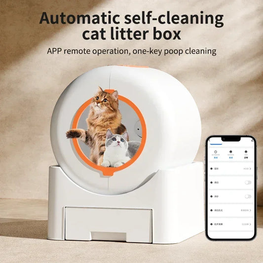 Lettiera Automatica Smart 64L - Autopulente con APP e Sterilizzazione UV